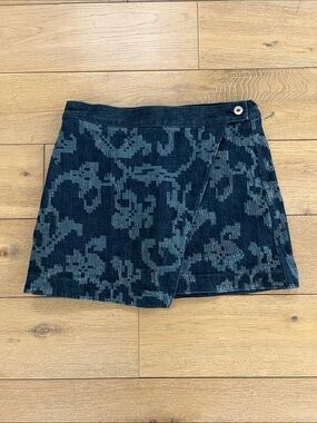 rag & bone Jean floral jacquard skirt